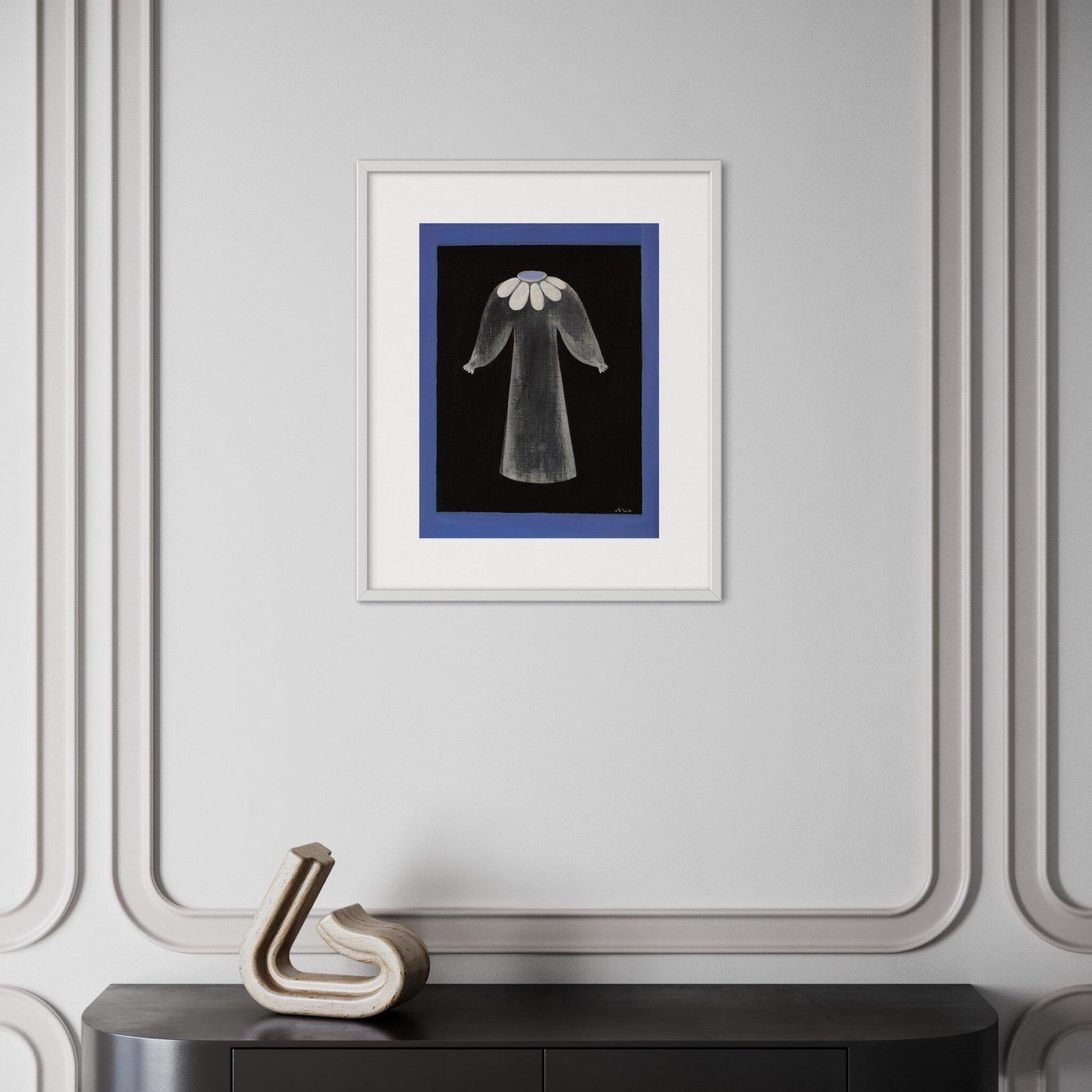 'A White Dress' limited edition print by Ara Radvilė. Size: L