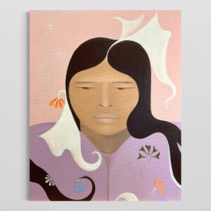 'Lilė' original painting by Ara Radvilė