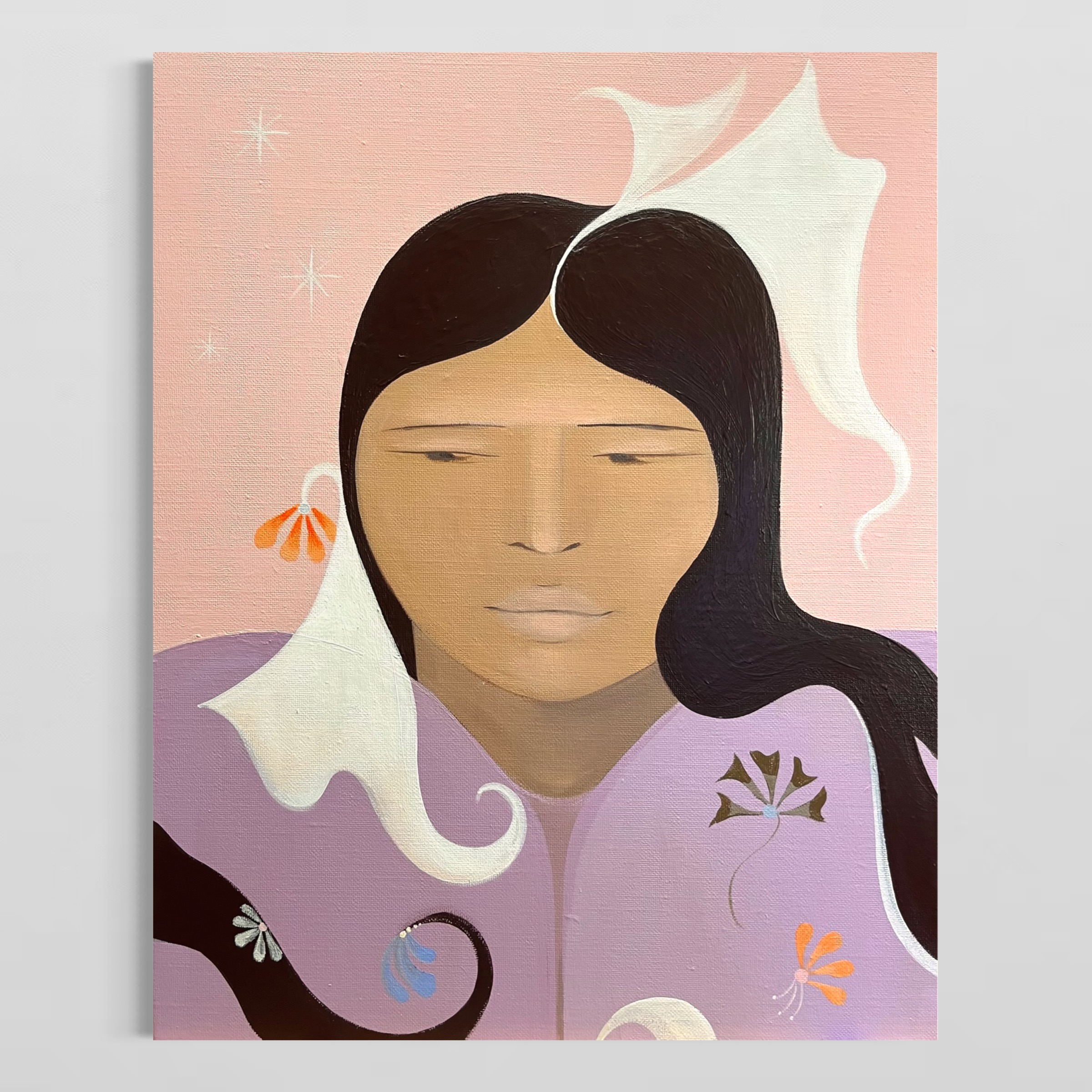 'Lilė' original painting by Ara Radvilė