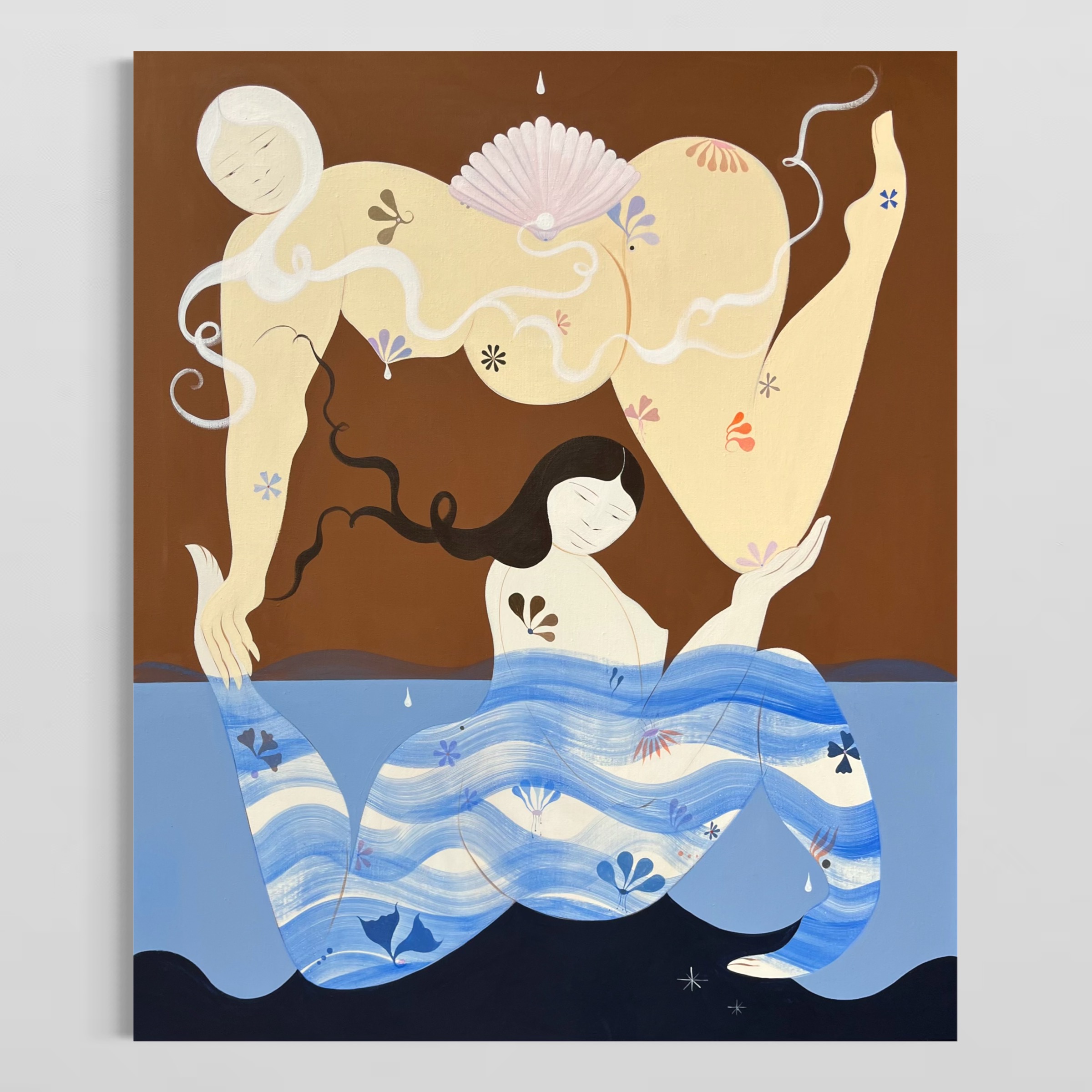 'Caramel' original painting by Ara Radvilė