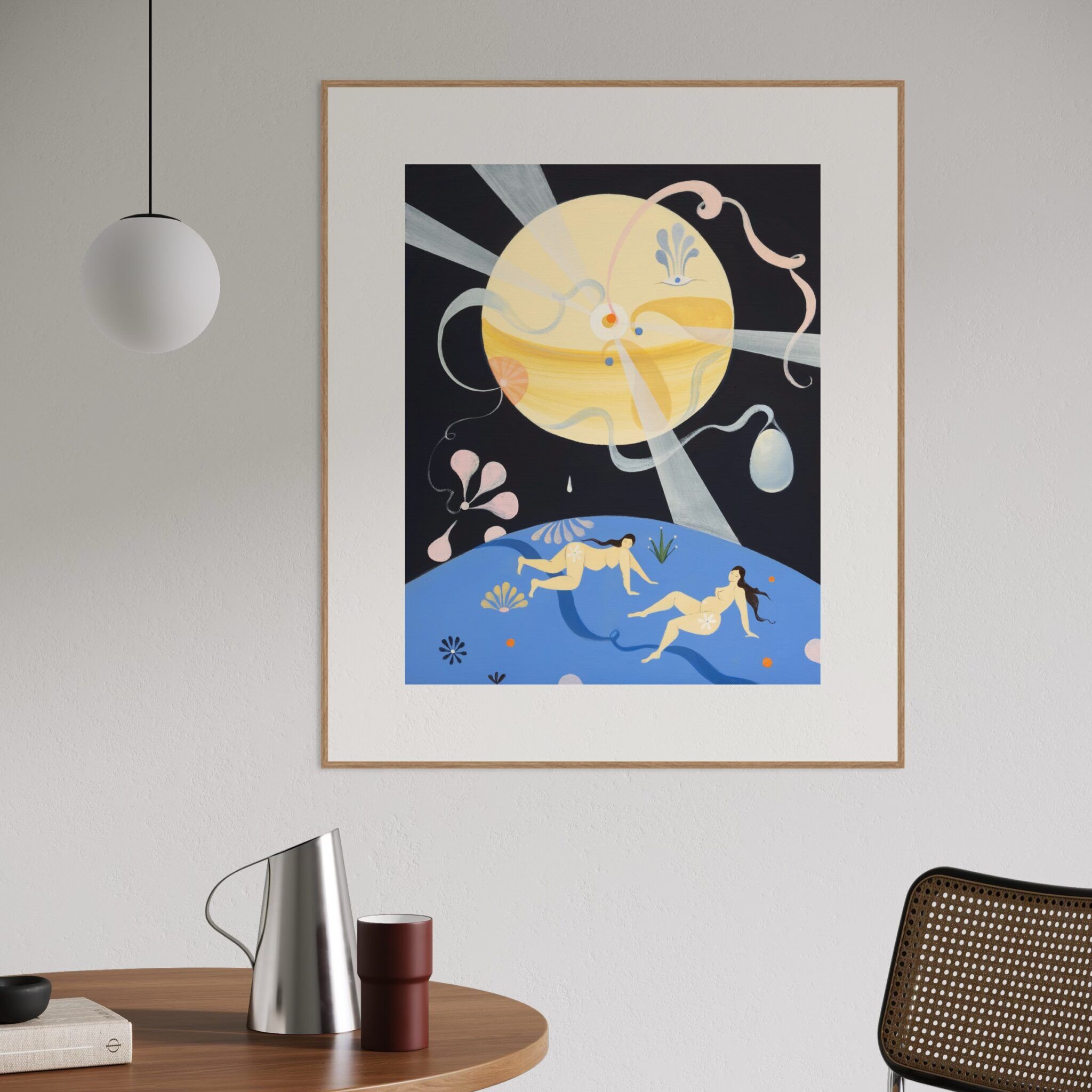 'One Big Blueberry' limited edition print by Ara Radvilė. Size: L