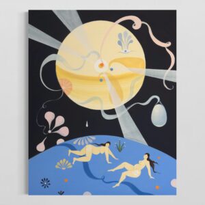 'One Big Blueberry' original painting by Ara Radvilė