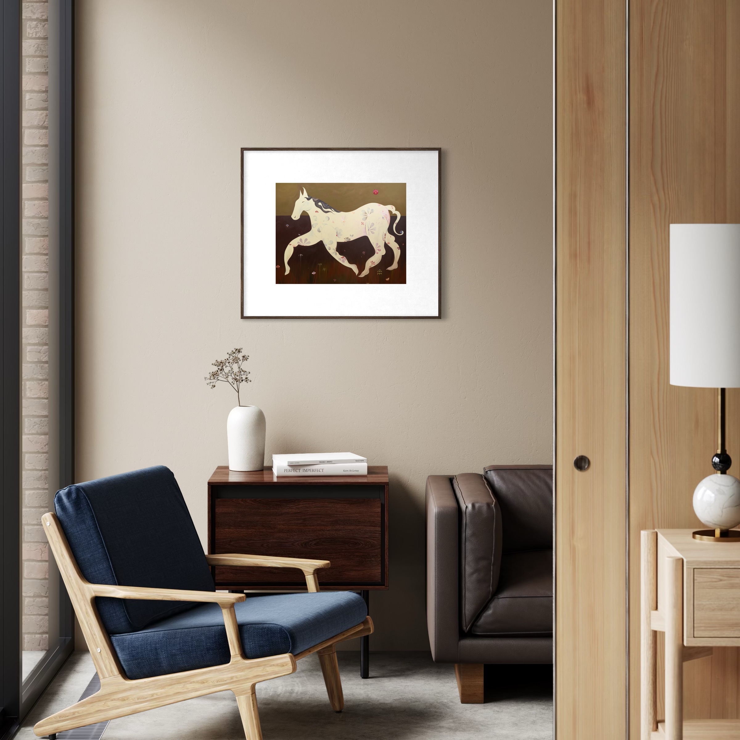 'The Myth of the Red Moon' limited edition print by Ara Radvilė. Size: S