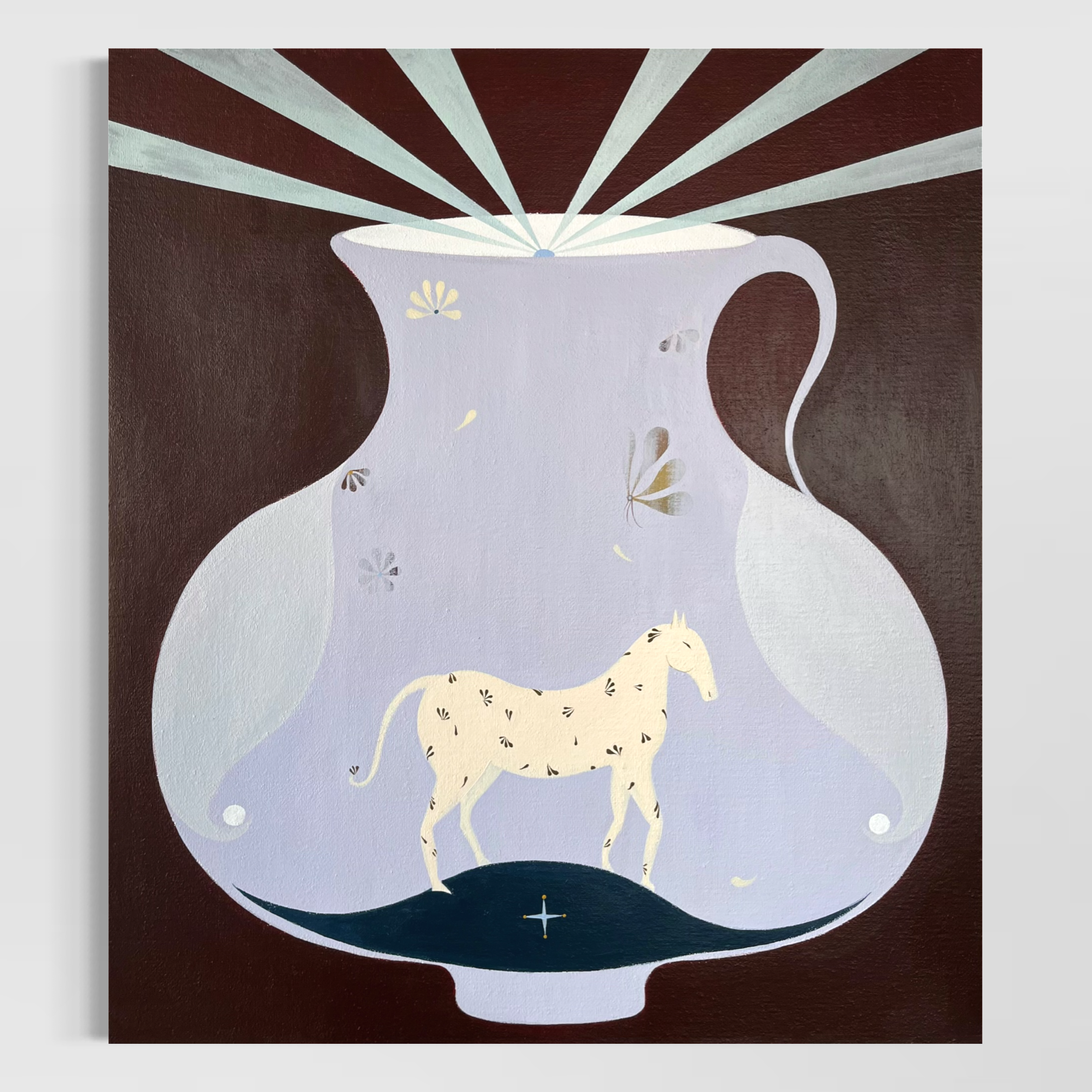 'Vessel of Longing' original painting by Ara Radvilė