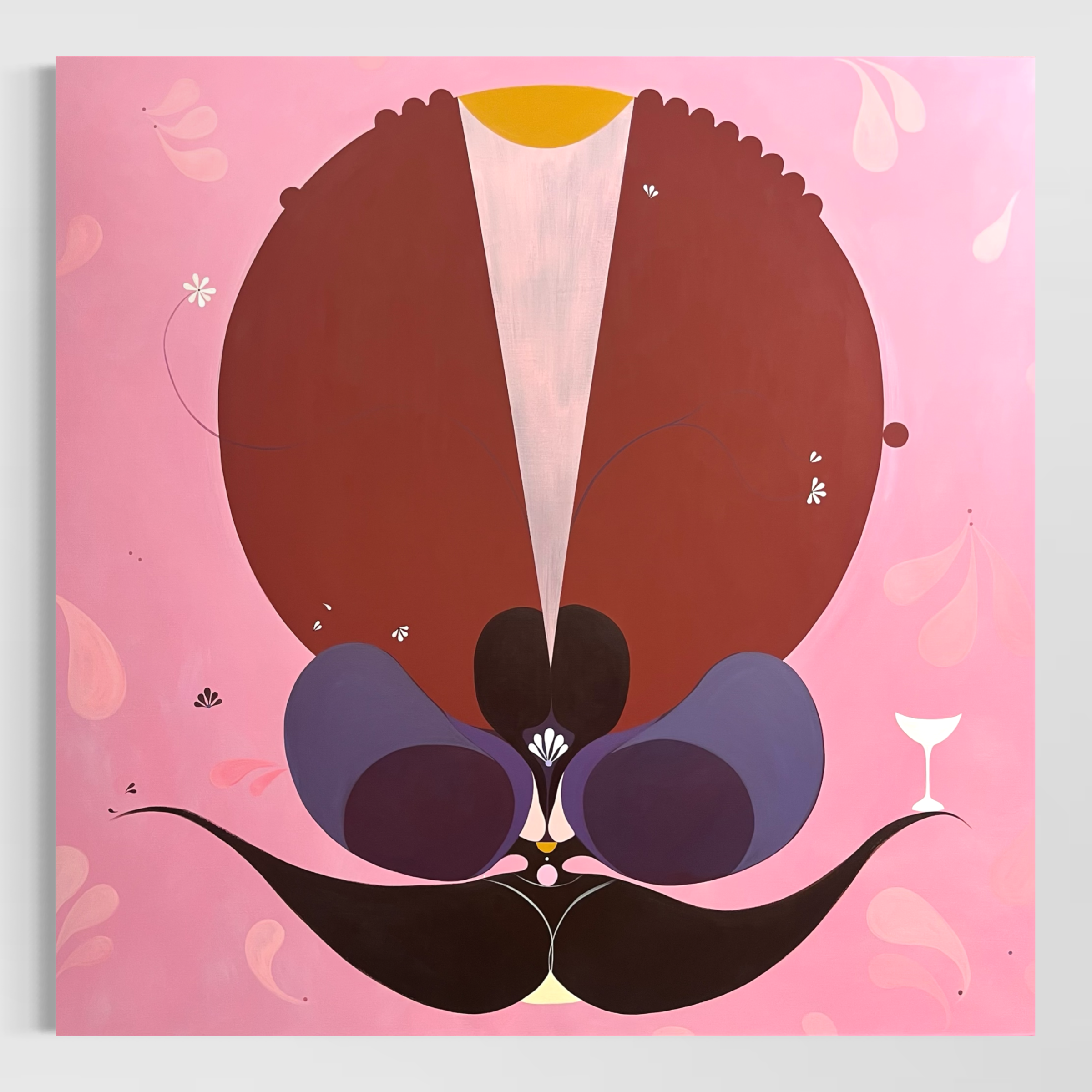 'The Touch.' original painting by Ara Radvilė