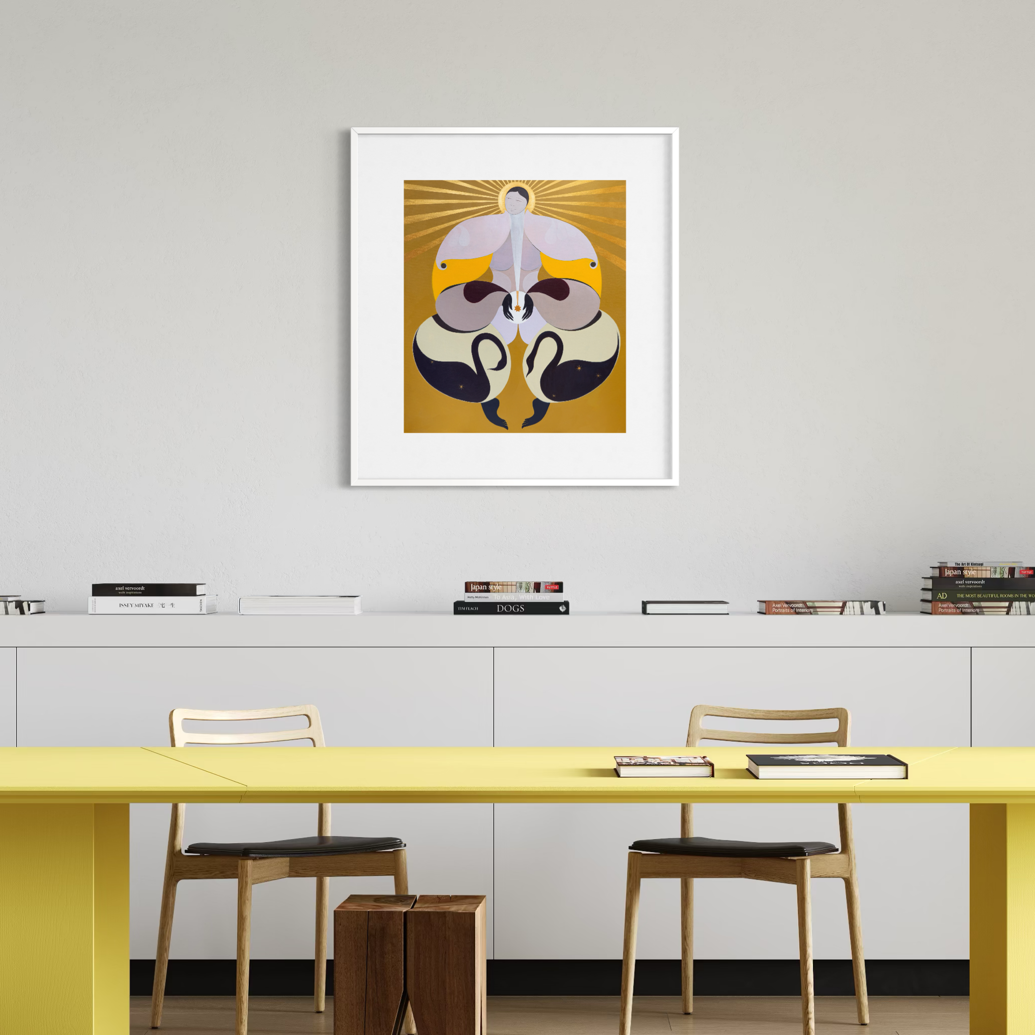 'A Prayer in the Bellybutton' limited edition print by Ara Radvilė. Size: M