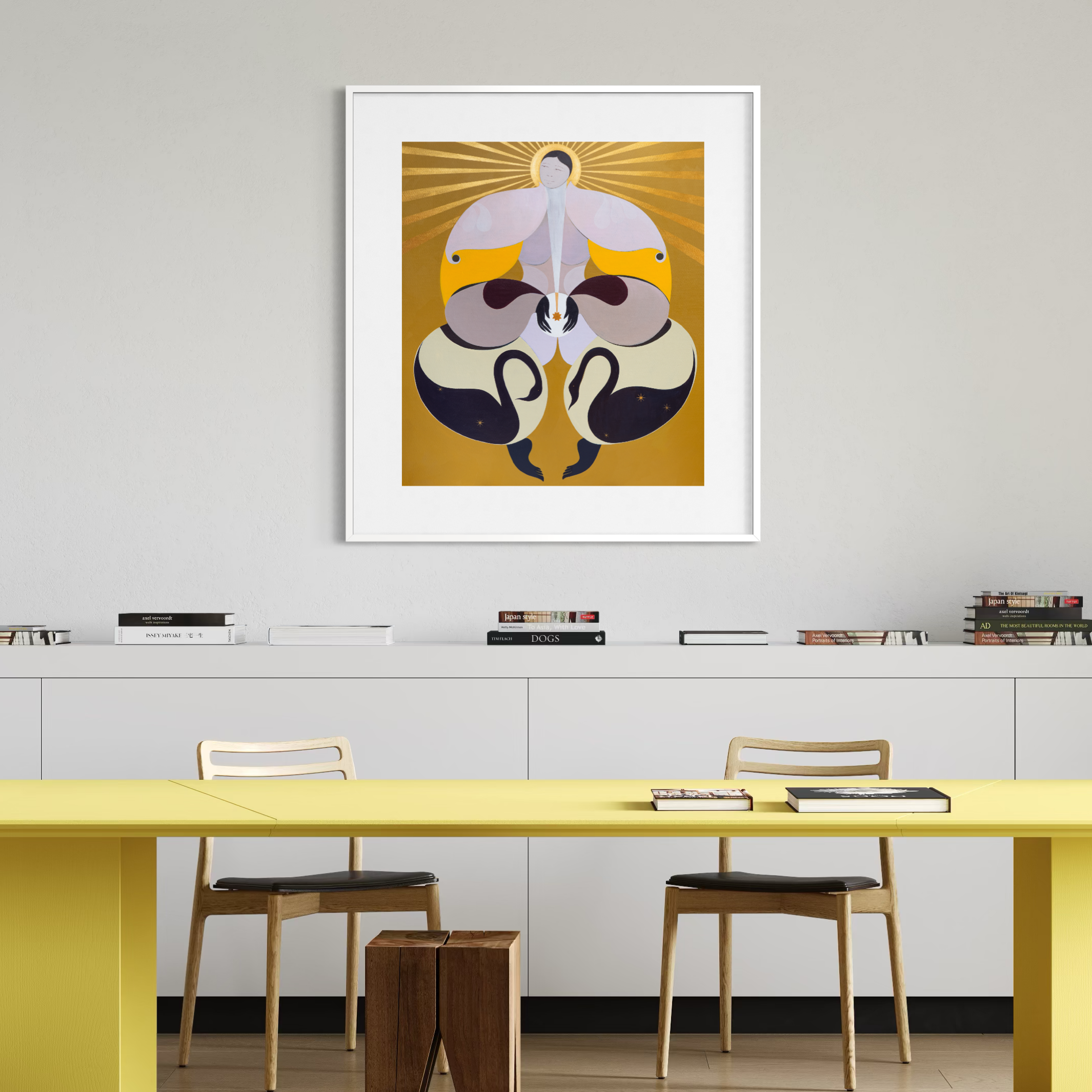 'A Prayer in the Bellybutton' limited edition print by Ara Radvilė. Size: L