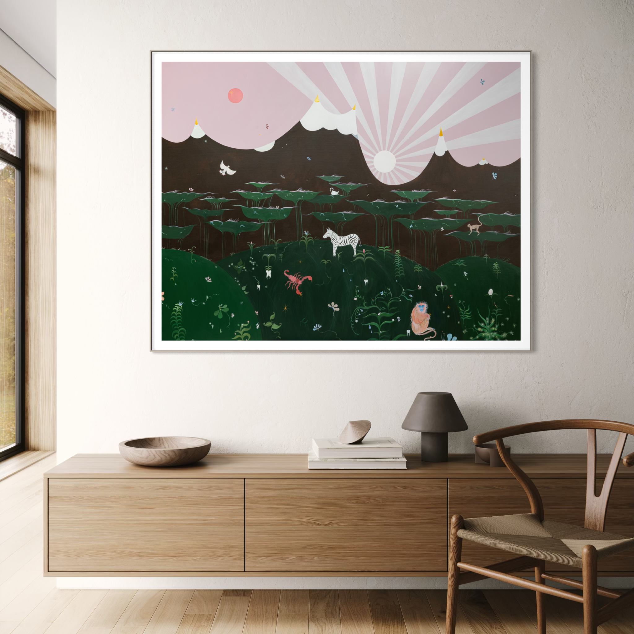 6: Root, Bone and Beasts limited edition print by Ara Radvilė. Size: XL