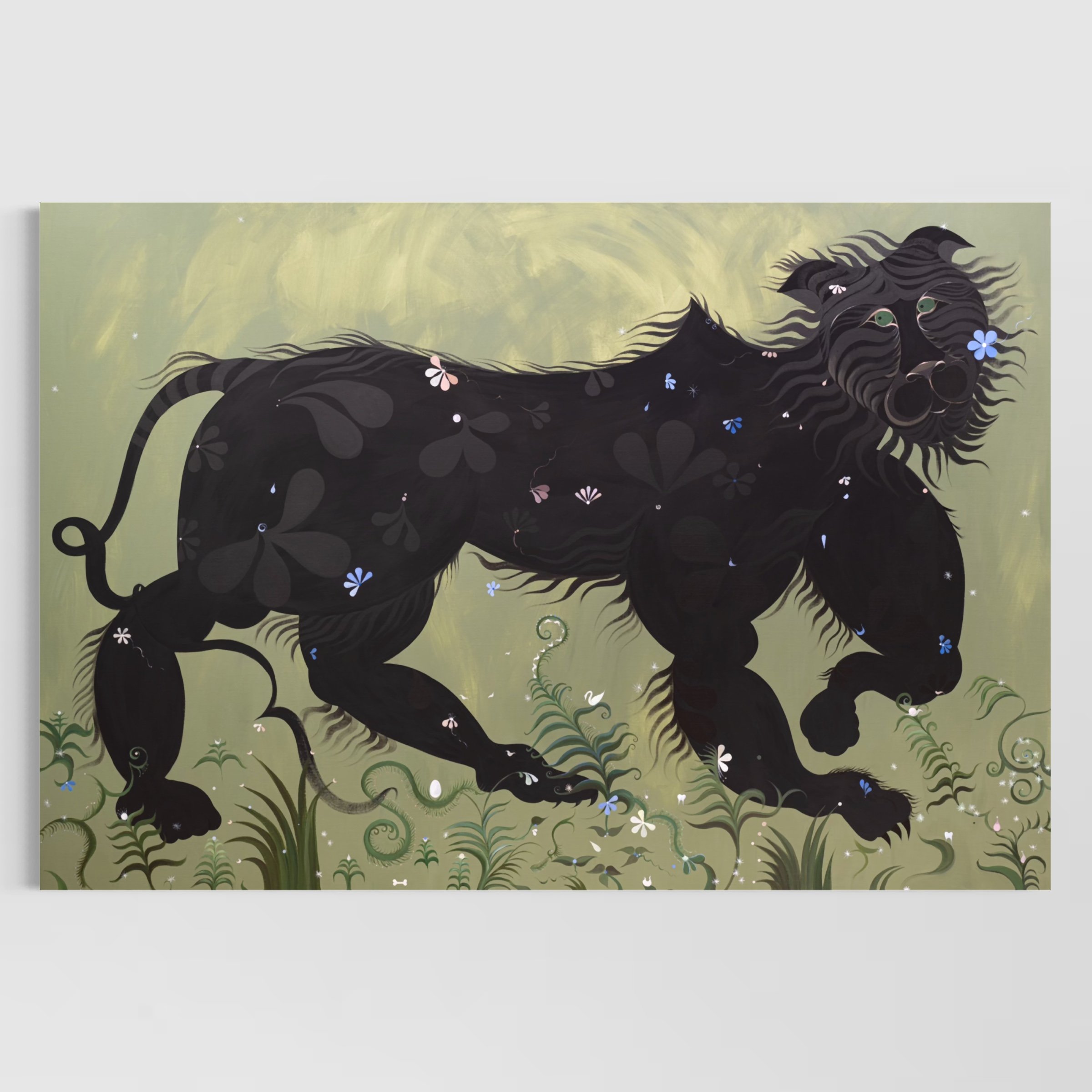 'And We Became a Garden' original painting by Ara Radvilė