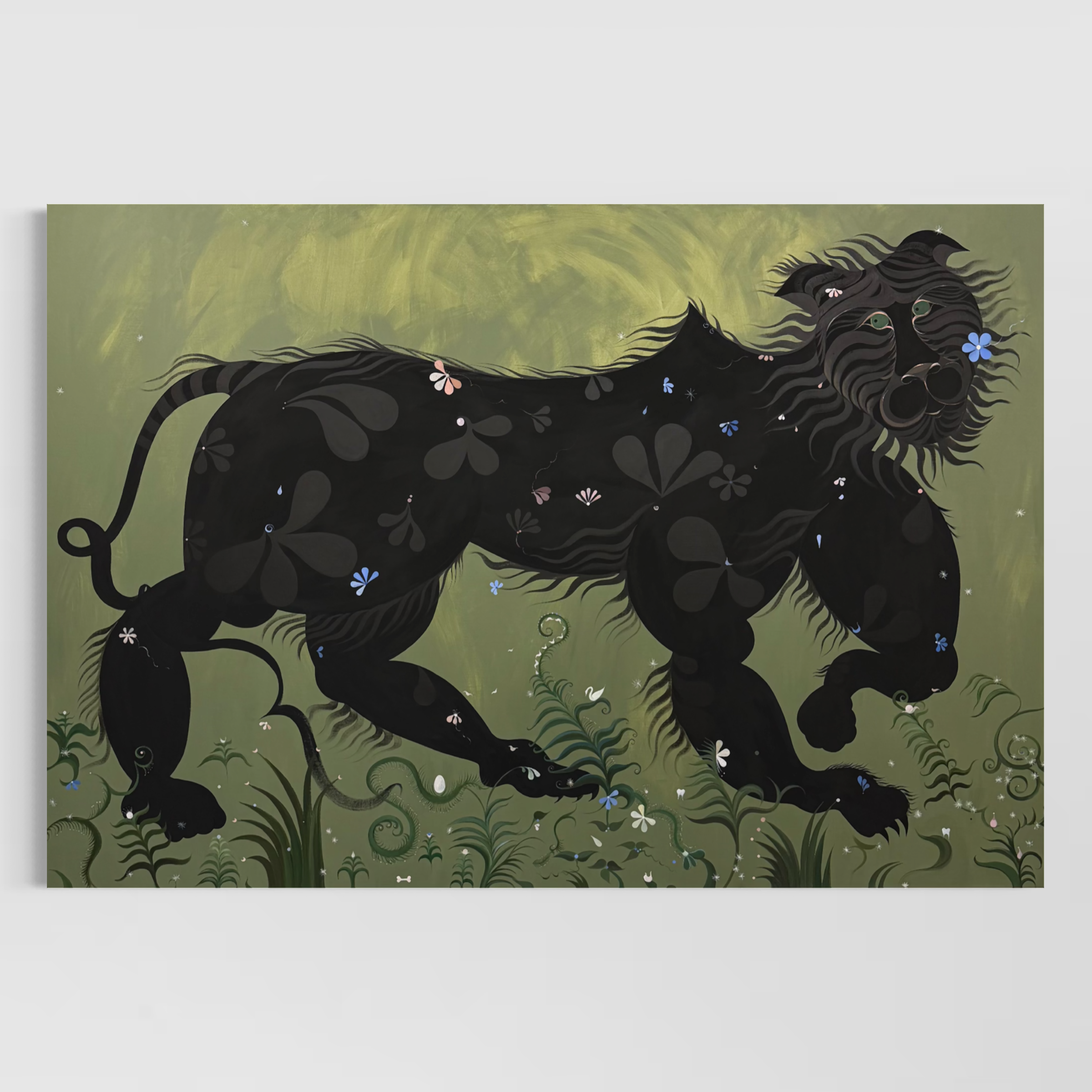 'And We Became a Garden' original painting by Ara Radvilė