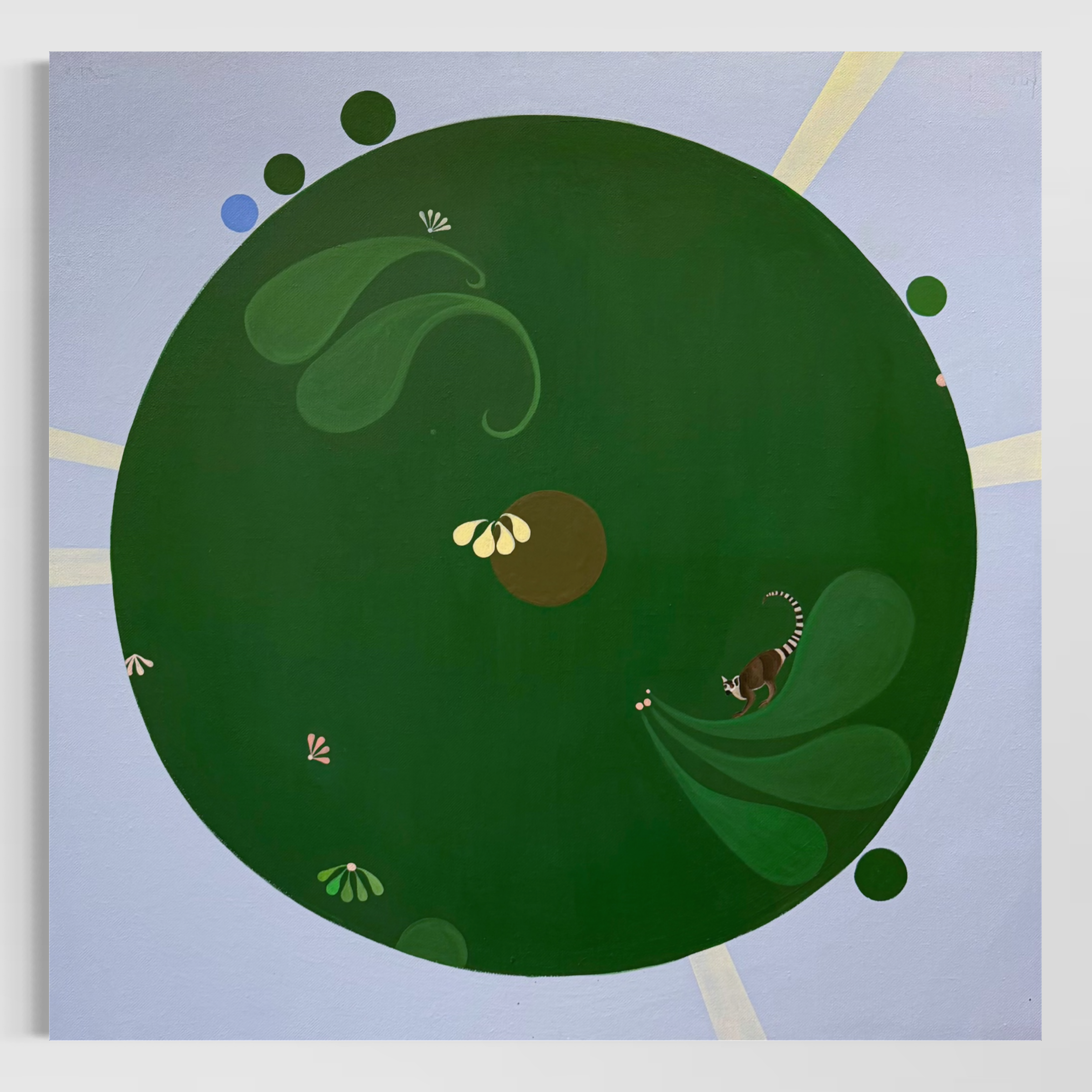 'Lemuria' original painting by Ara Radvilė