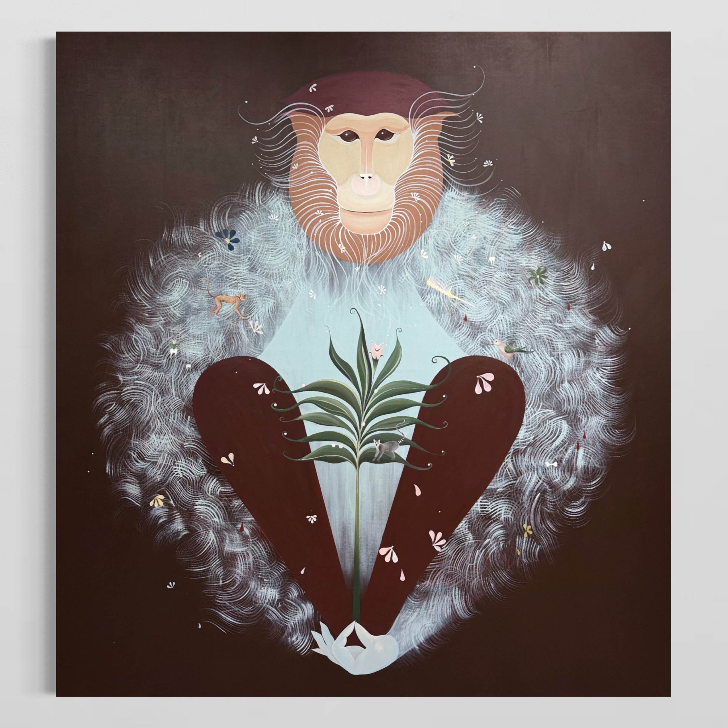 'She' original painting by Ara Radvilė